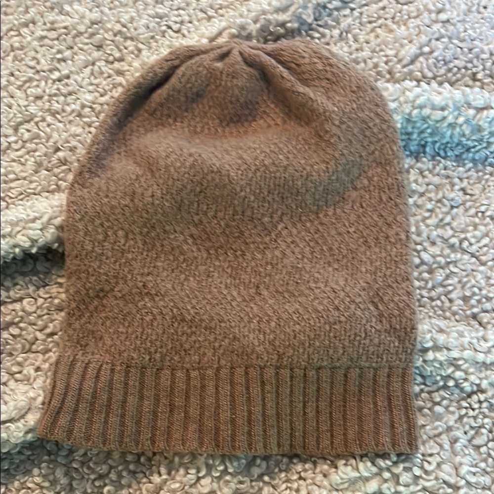 Portolano Tan Knit Beanie